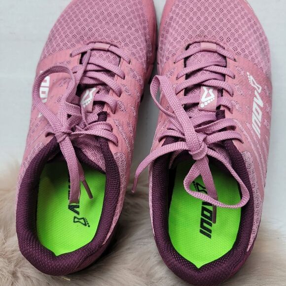 INOV8 Trailtalon 235 Light Pink Trail Running Shoes Women Size 8 - Picture 8 of 10